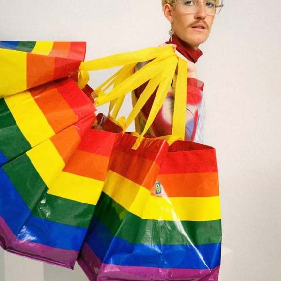 IKEA Large Storstommia Rainbow 🌈 Bag 2401oz - Picture 5 of 10